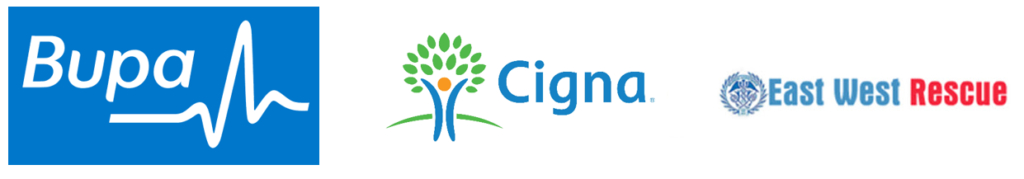 Bupa, Cigna, East West Rescue